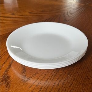 Corelle Winter Frost White Dessert Bread Plate Set of 4
